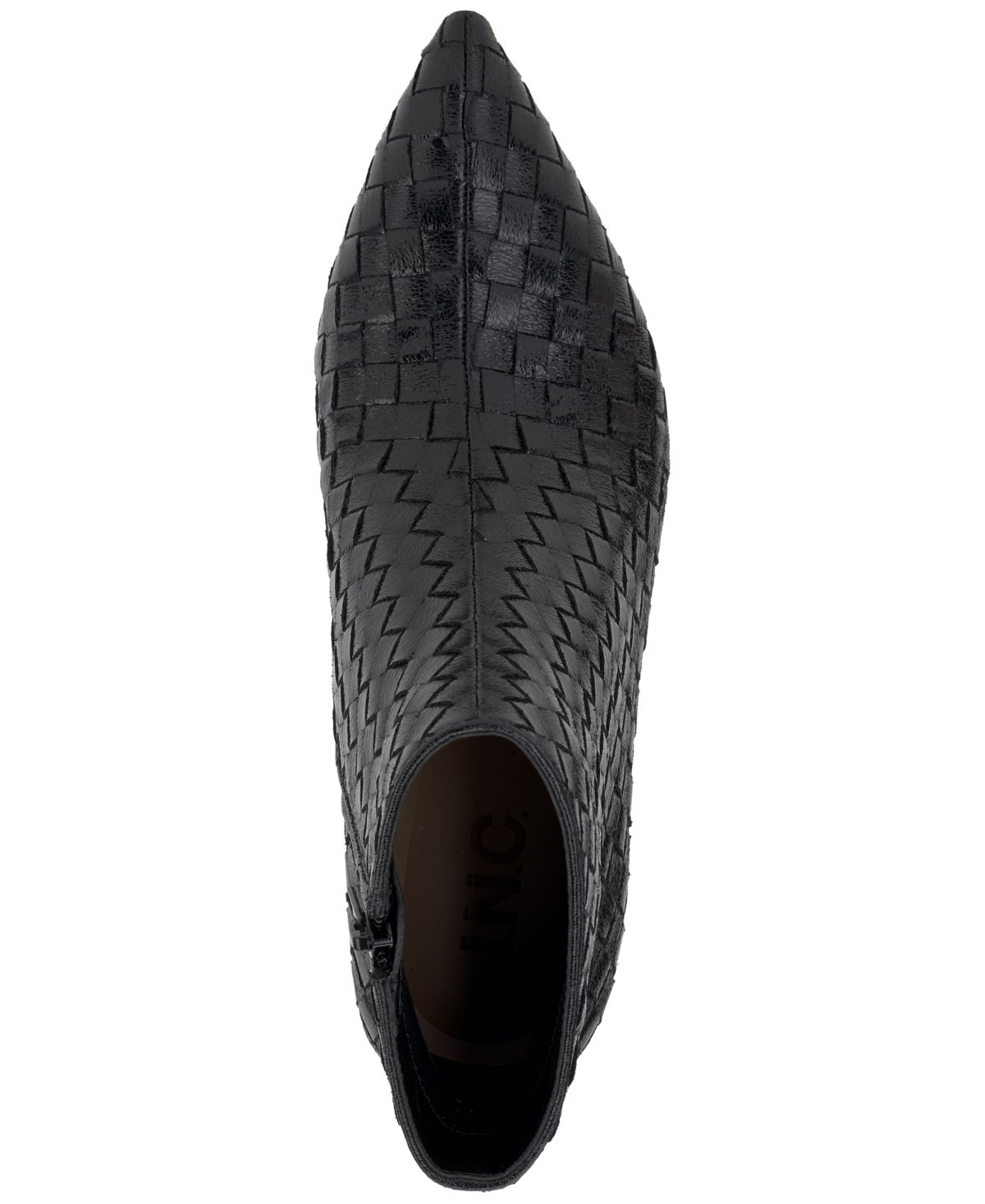 Inc International Concepts Women's Raisie Dress Booties, Exclusively At Macy's In Black Woven