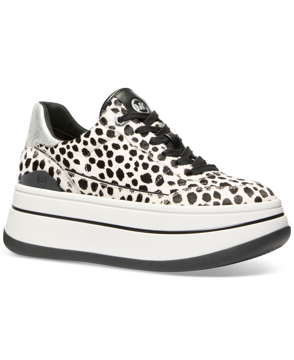MICHAEL KORS MICHAEL MICHAEL KORS WOMEN'S HAYES EMPIRE LOGO LACE-UP PLATFORM trainers