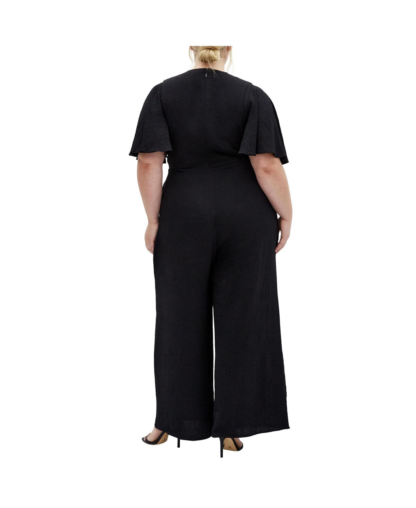 Женский комбинезон CITY CHIC Plus Size Braelynn Jumpsuit, цвет: Чёрный — фото 2