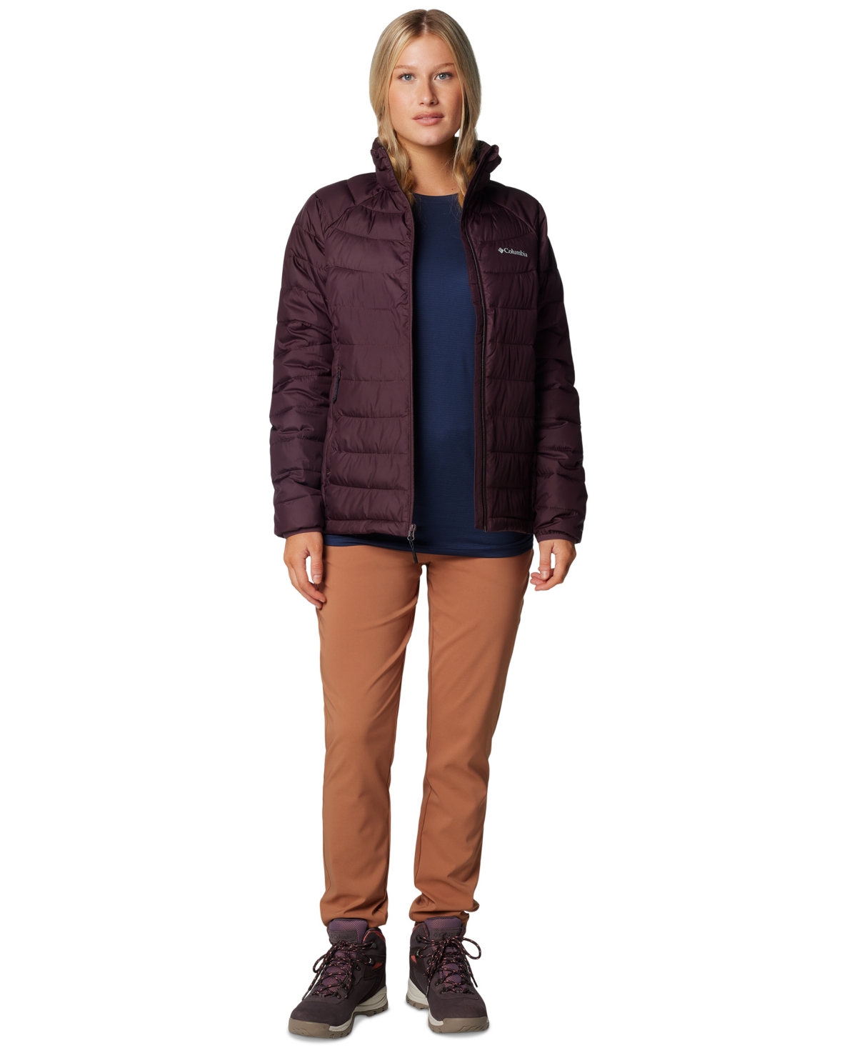 Columbia Women's Powder Lite Ii Full Zip Jacket In Moonvista