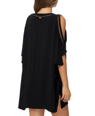 Juniors' Samba Cold-Shoulder Cover-Up Tunic