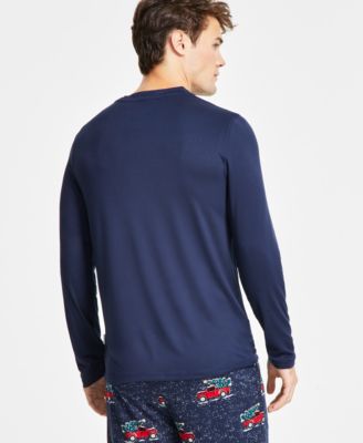 Men's Deluxe Touch Knit Crewneck Pajama T-Shirt