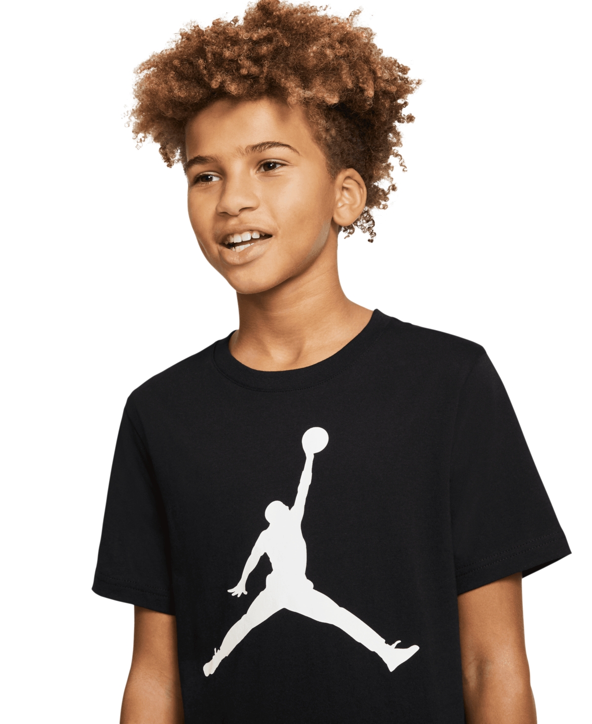 Jordan Big Boys Jumpman Logo Graphic T-shirt