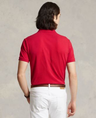 Men's  Big Pony Custom Slim Fit Mesh Polo