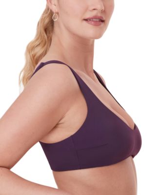 Women's Delray Pullover Scoop-Neck Bikini Top