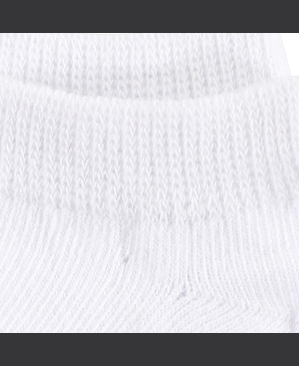 Hudson Baby Baby Boys Unisex Cotton Rich Newborn and Terry Socks, White No-Show - White no-show