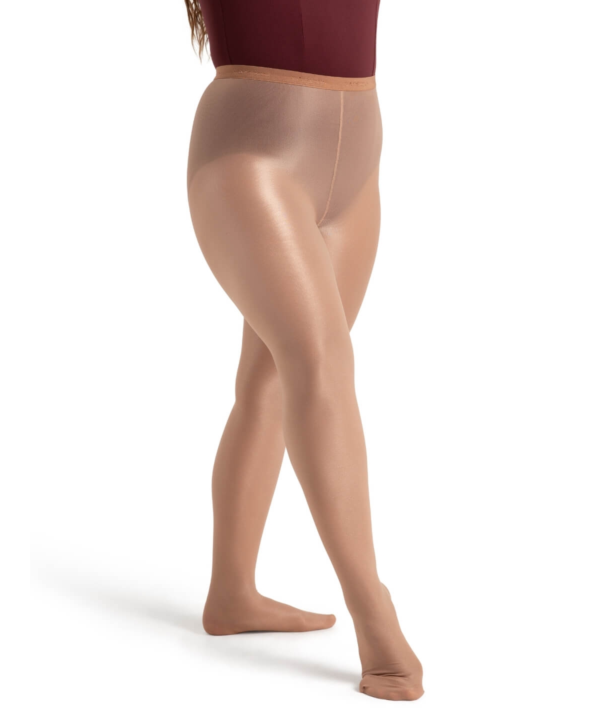 Capezio Women's Ultra Shimmery Footed Tight