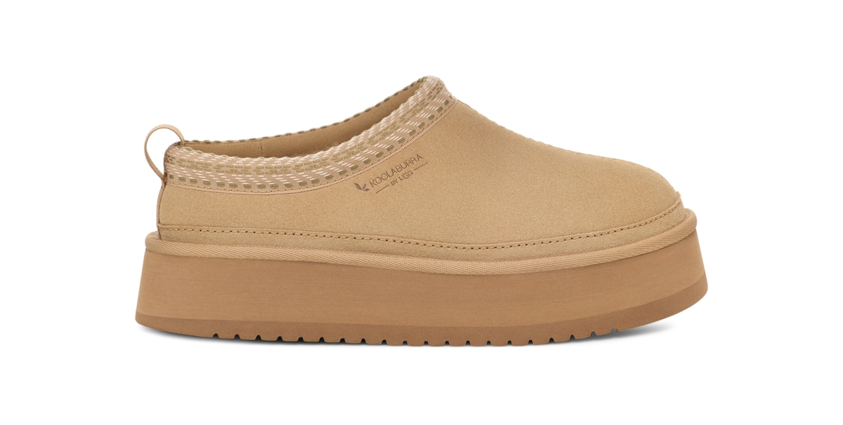 Koolaburra By Ugg Women's Burree Slip-on Platform Slippers In Desert Storm