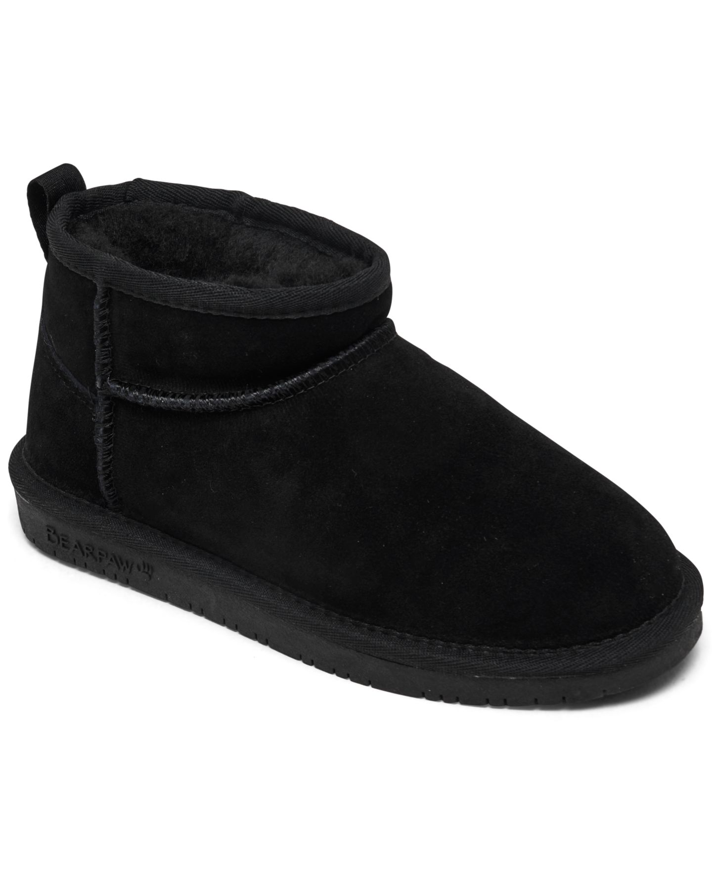 Ботинки BEARPAW Kiara Winter Boots from Finish Line для девочек, цвет: Чёрный — фото 1