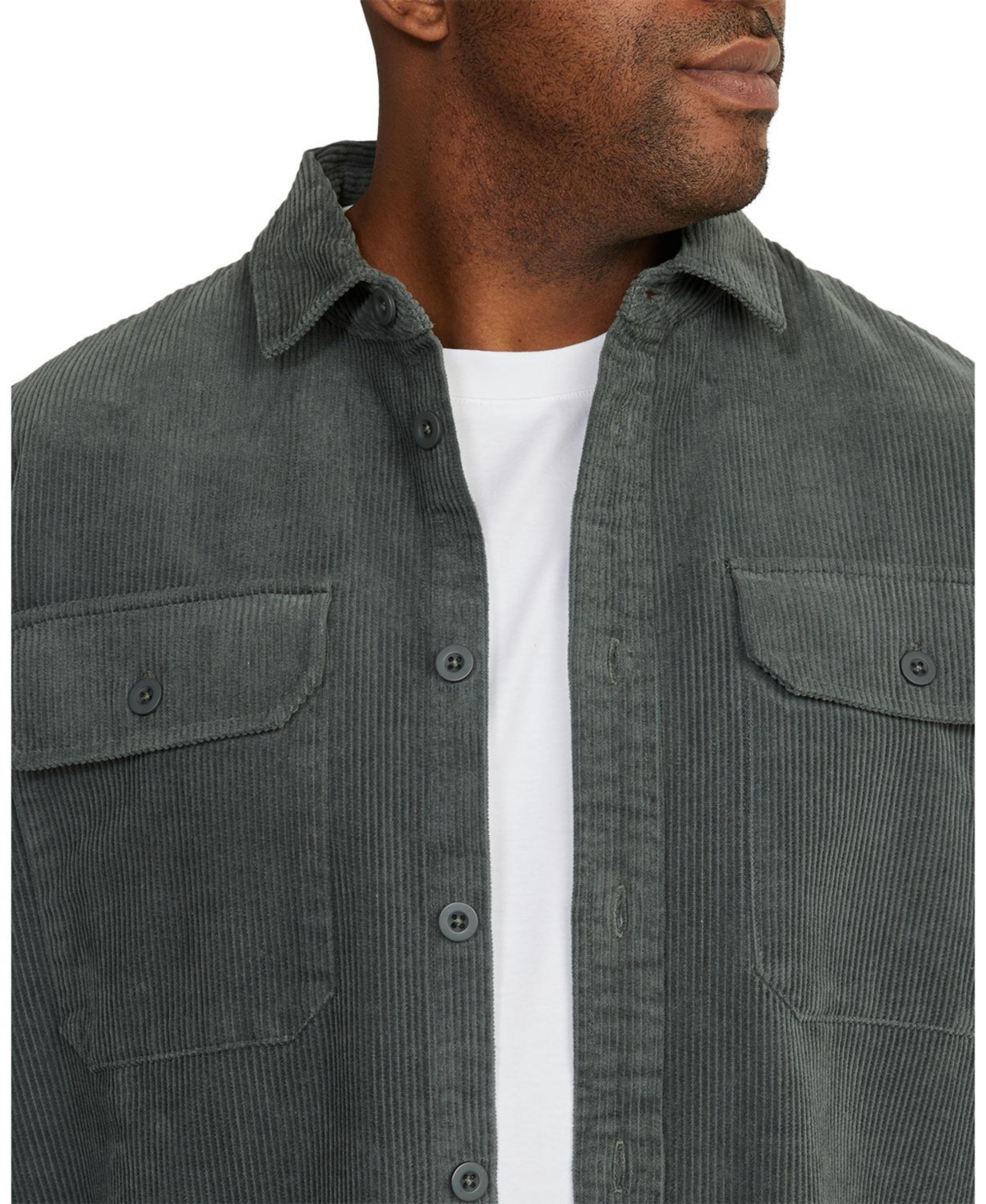 Johnny Bigg Big & Tall Stan Corduroy Overshirt