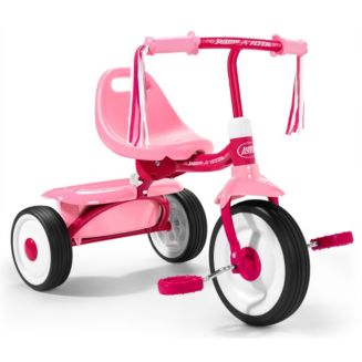 Radio Flyer 415PS Kids Readily Assembled Fold 2 Go Trike with
