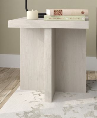 22" Elna Wide Square Side Table