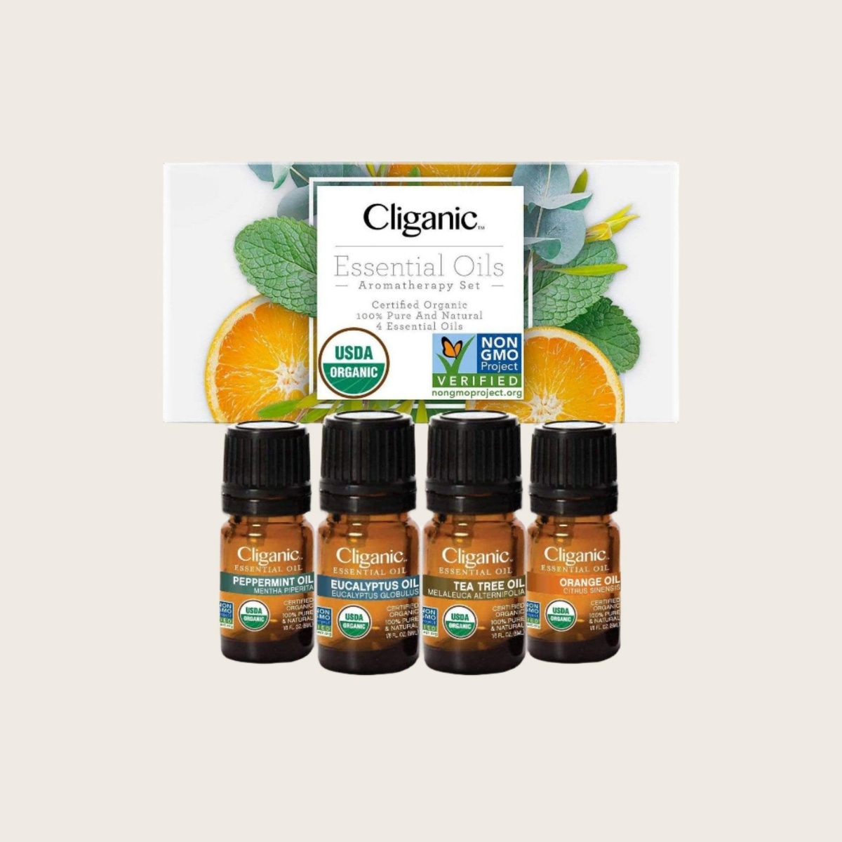Organic Aromatherapy Set (Top 4)