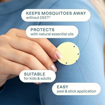 Mosquito Repellent Patches - Solid - 90 Count