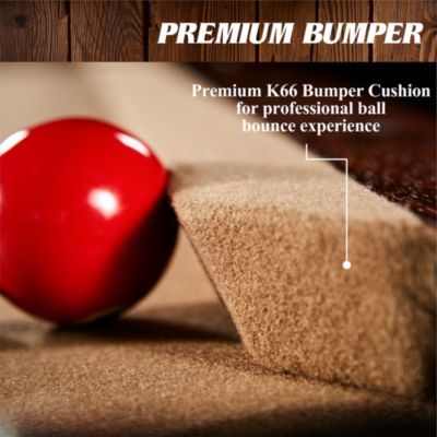 7.5' Belmont Drop Pocket Table w/Pool Ball & Cue Stick Set