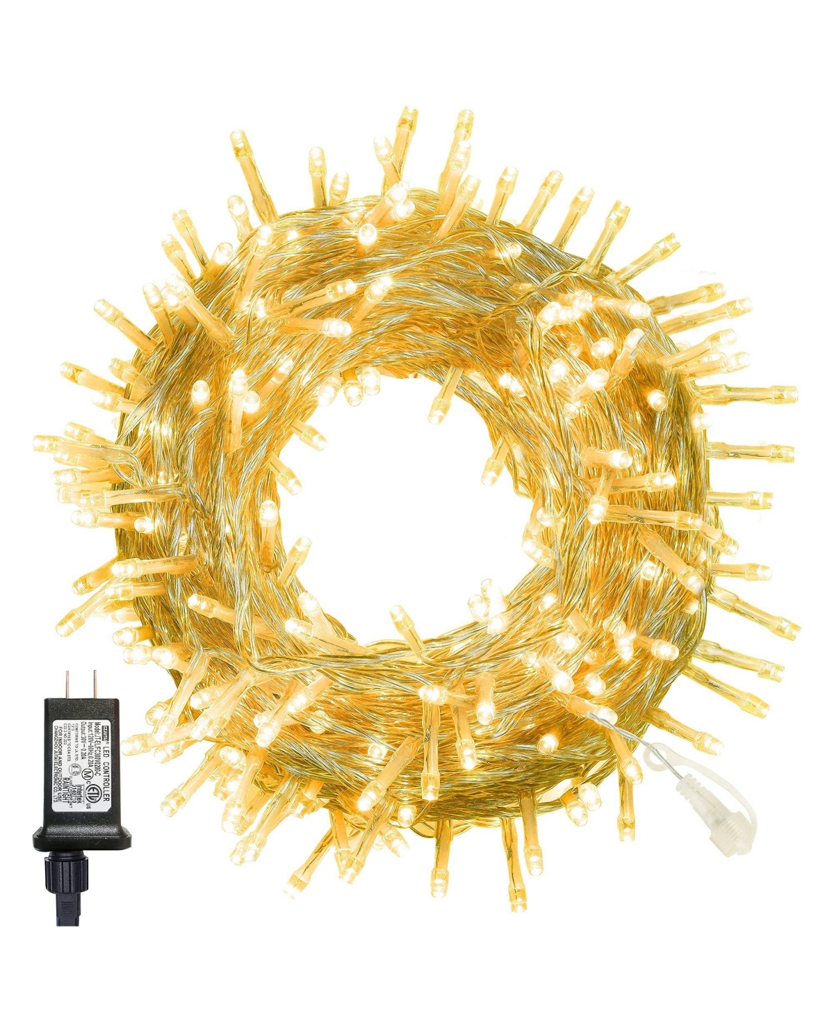 300 Count Led Fairy String Lights Indoor Outdoor Decor - Warm white