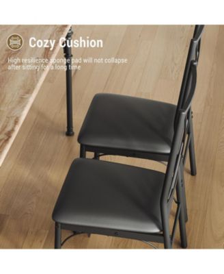 Dining Table Set for 4, Kitchen Table Set with Upholstered Bench, Dining Room Table Set for 4-6 with Cozy Cushion, 3 Piece Dining Table Set for Small Space, Apartment, Burlywood