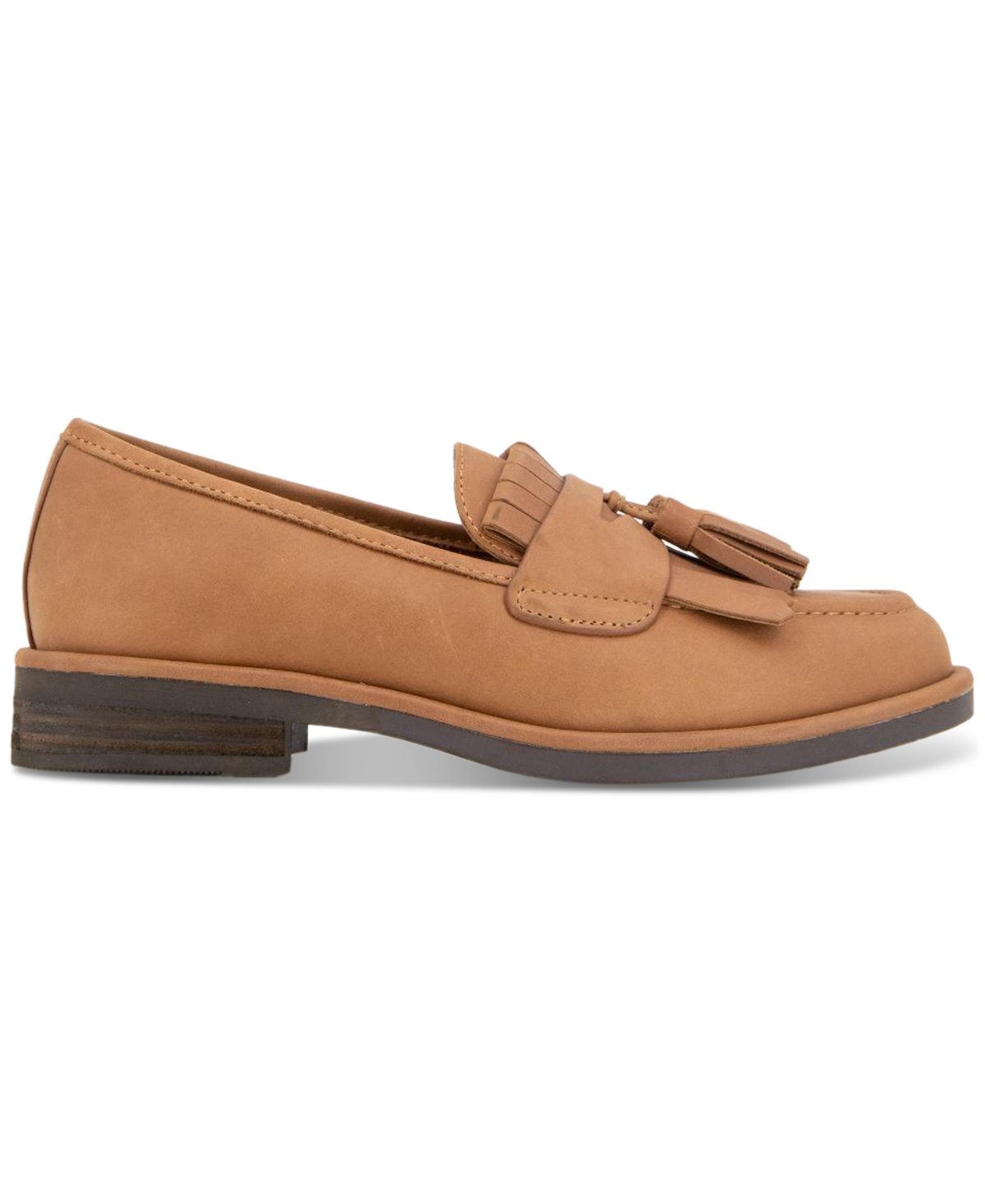 Gentle Souls Women's Cydney Tassel Loafer Flats In Ginger Leaf