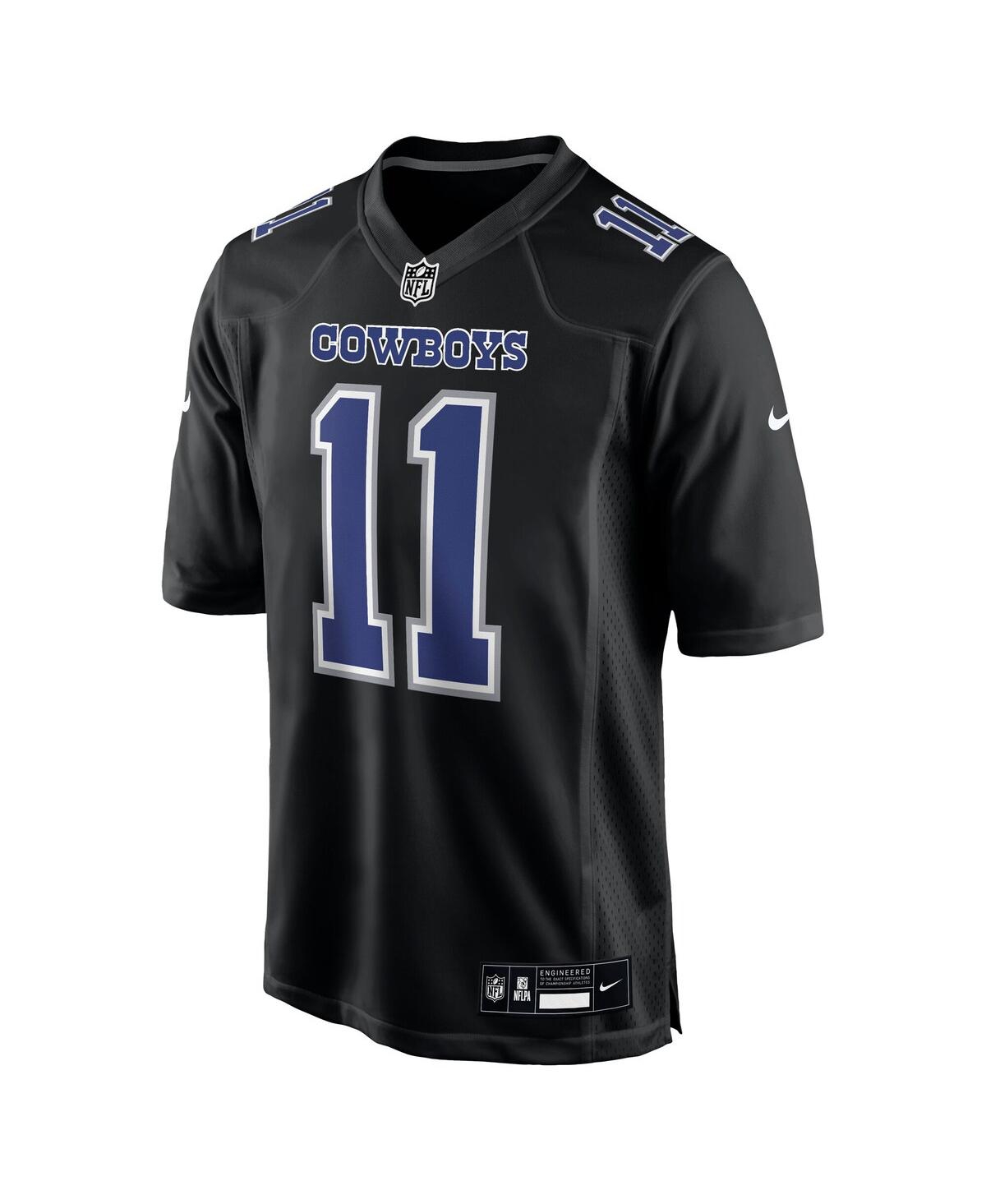 Nike Men's Micah Parsons CarbonDallas Cowboys Fashion Game Jersey - Black
