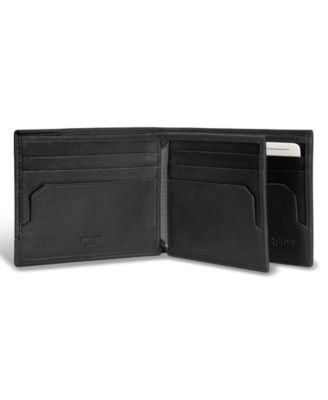 Men's Iconic Collection Leather Center Wing Wallet