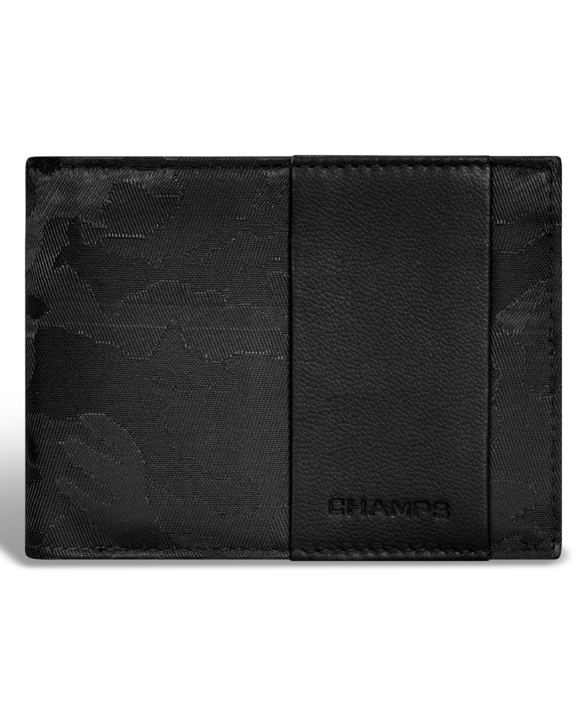 CHAMPS MEN'S CAMO COLLECTION LEATHER BI-FOLD WALLET 