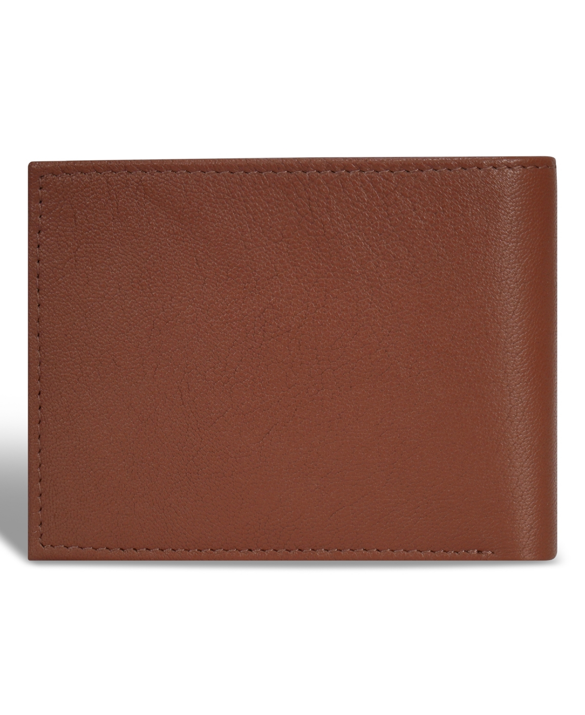 Shop Champs Men's Onyx Collection Leather Center Wing Wallet In Brown