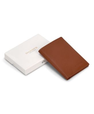 Men's Onyx Collection Leather Vertical Slim Wallet
