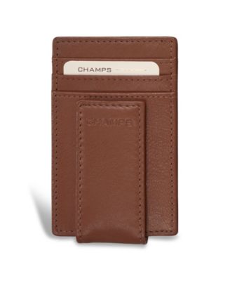 Men's Onyx Collection Leather Mag Card Case
