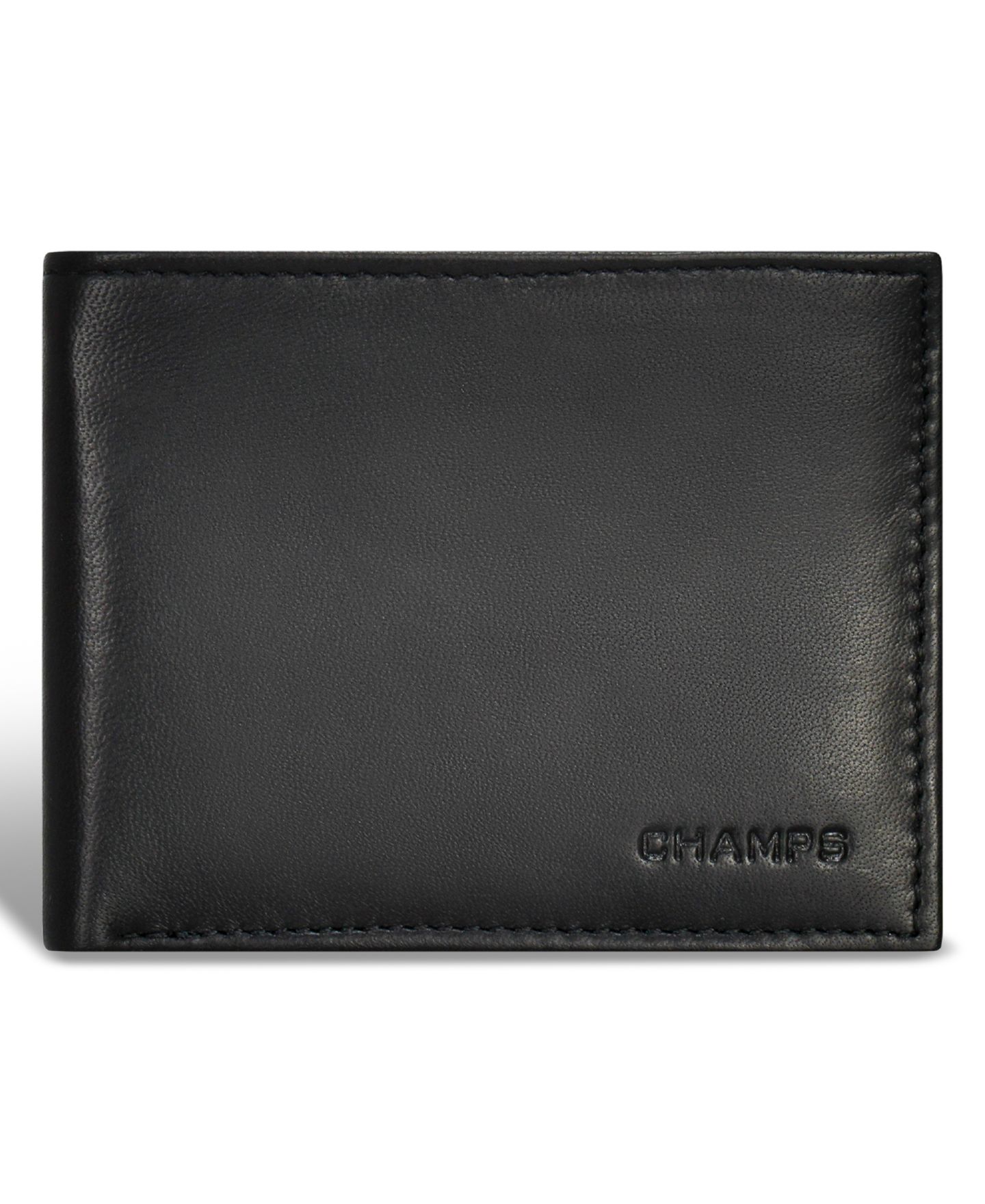 Мужской кошелёк CHAMPS Classic Collection Leather Top-Wing Wallet — фото 1