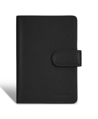Men's Onyx Collection Leather Passport Case