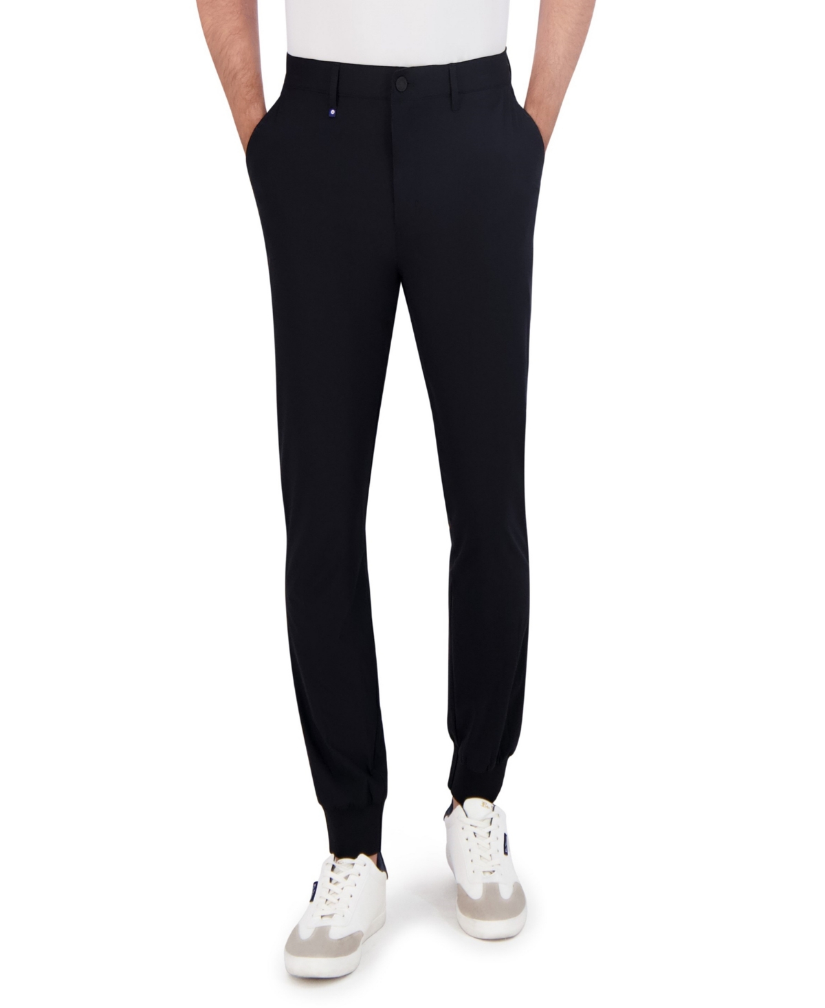Ben Sherman Men's Sport 4way Stretch Tech Jogger Pants In Black