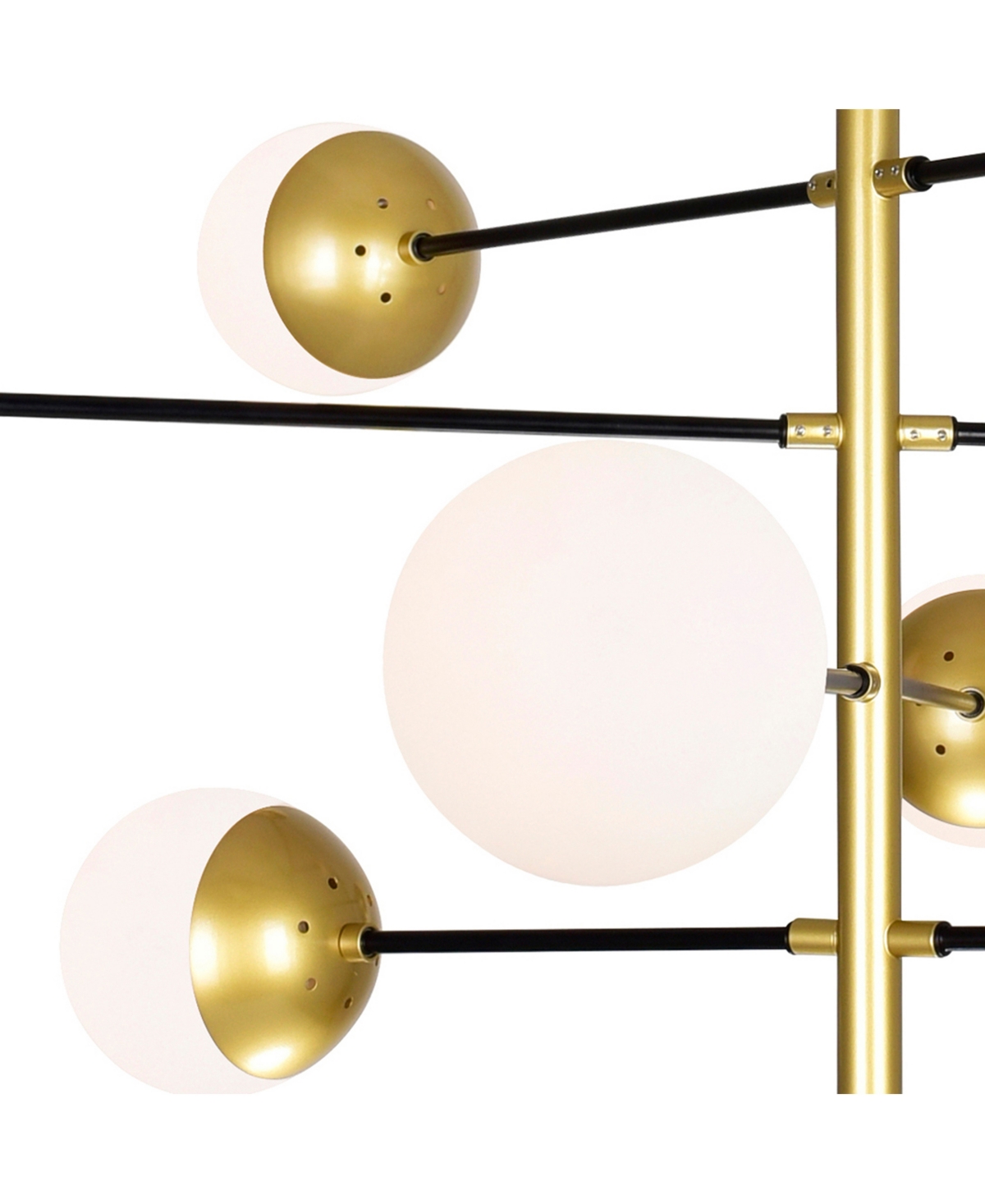 Cwi Lighting 18" Metal Compass 10 Light Chandelier In Medallion Gold