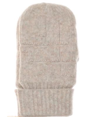 Melange Solid Hat/Mitten/Scarf Set