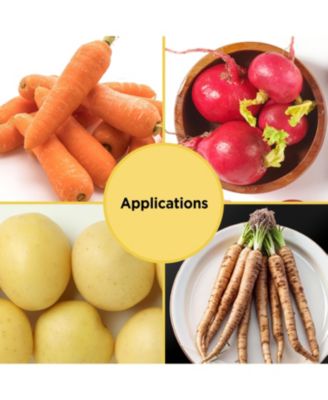 Kproduct4u K-CORNSSIL Potato & Vegetable Peeling PLA Scrubber, Yellow, 4 pcs