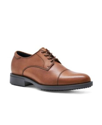 Men's Senator Slip Resistant Water Resistant Soft Toe Dress and Work Shoes