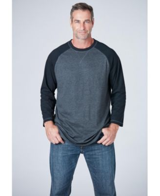 Big & Tall by KingSize Crewneck Raglan Tee