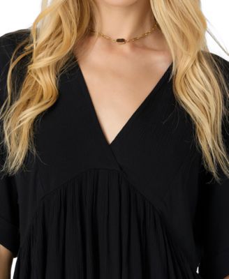 Juniors' Rosemary Essential Woven Mini Dress