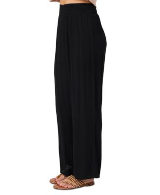 Juniors' Jonie Flowy-Fit Pull-On Pants