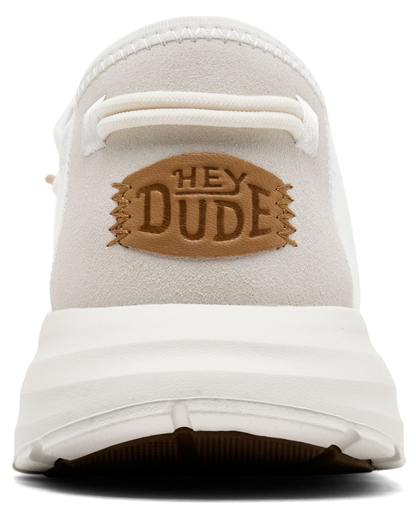 Мужские кроссовки Hey Dude Sirocco Neutrals Casual, цвет: Белый / Карамельный — фото 4