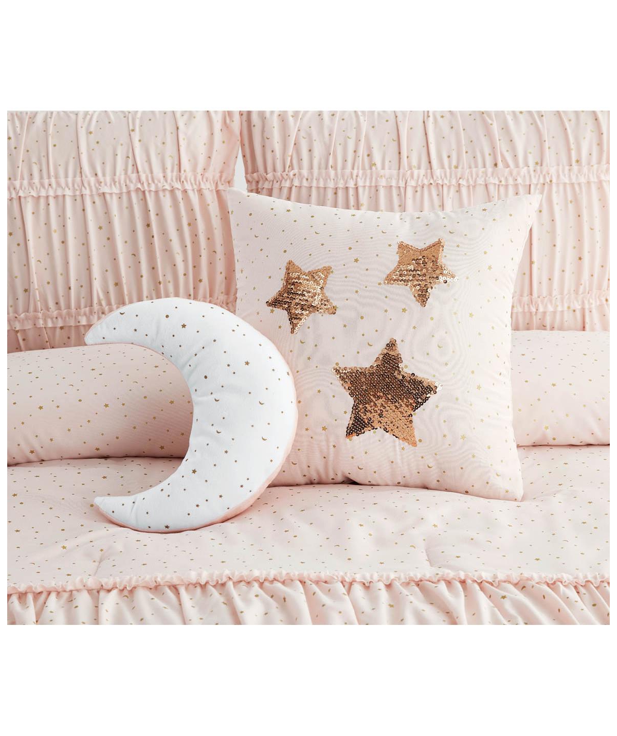 Alex + Bella Celestial Princess4-Piece Microfiber Comforter Set - - Pink