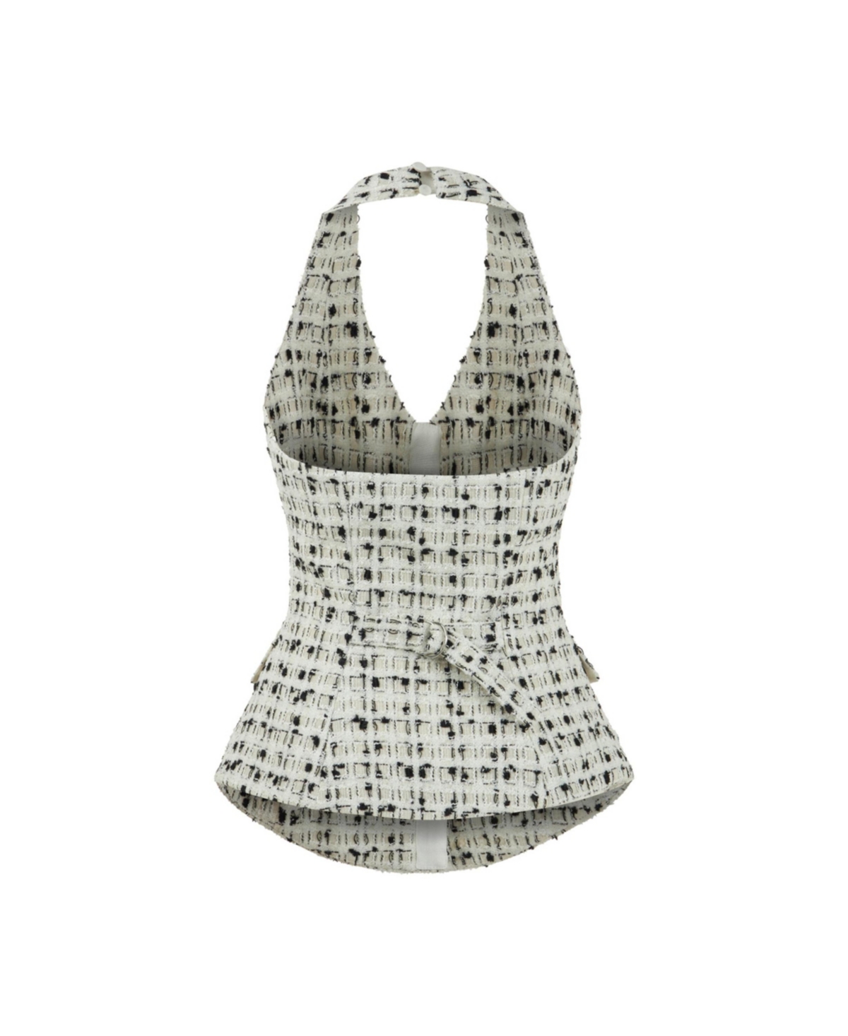 Nocturne Women's Tweed Vest - Multi-colored