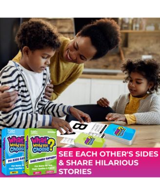 What Would You Choose - Family Card Game for Kids Ages 6-8