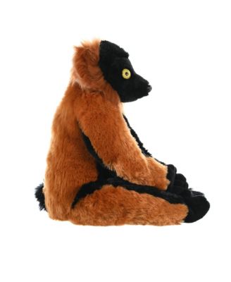 Cuddlekins Red Ruffed Lemur Stuffed Animal, 12 Inches