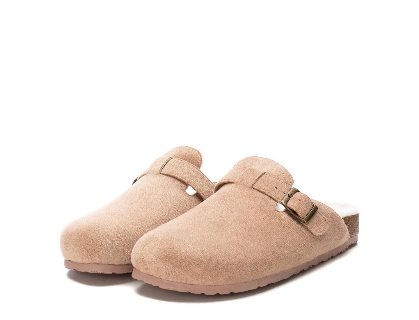 Женские сабо XTI Winter Suede, цвет: Бежевый — фото 4