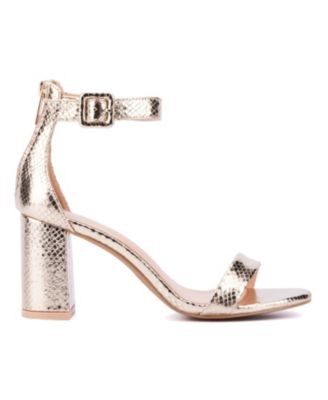 Lulu Women's Single Band Heel Sandals