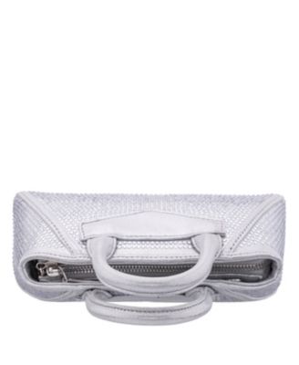 All Over Crystal Satchel Bag