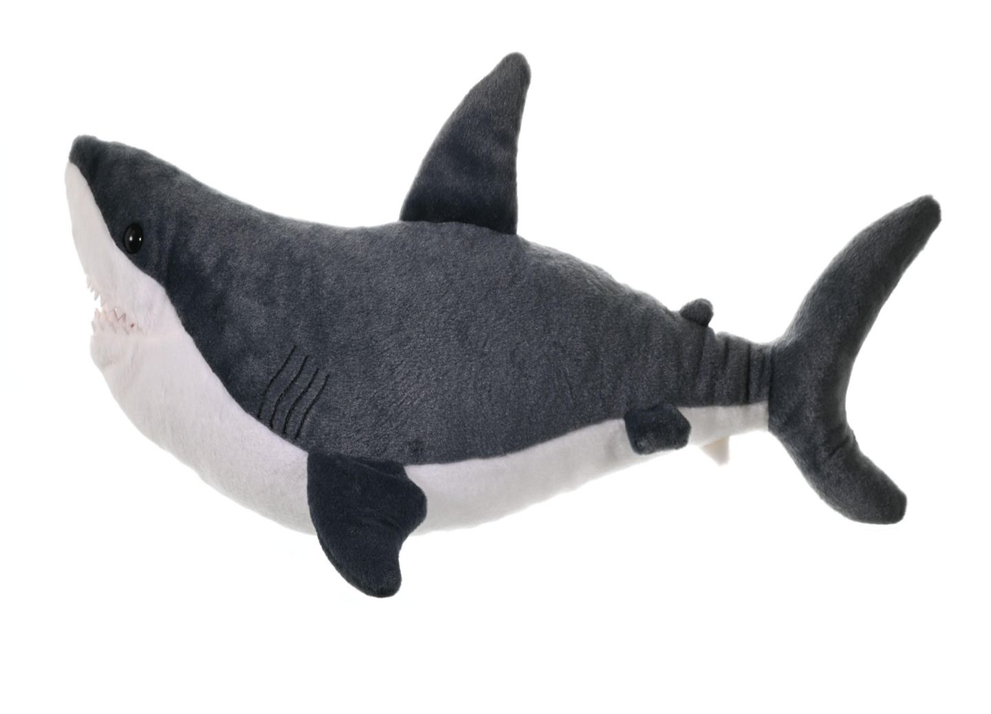 Детская мягкая игрушка Wild Republic Cuddlekins Great White Shark 12" Stuffed Animal — фото 2