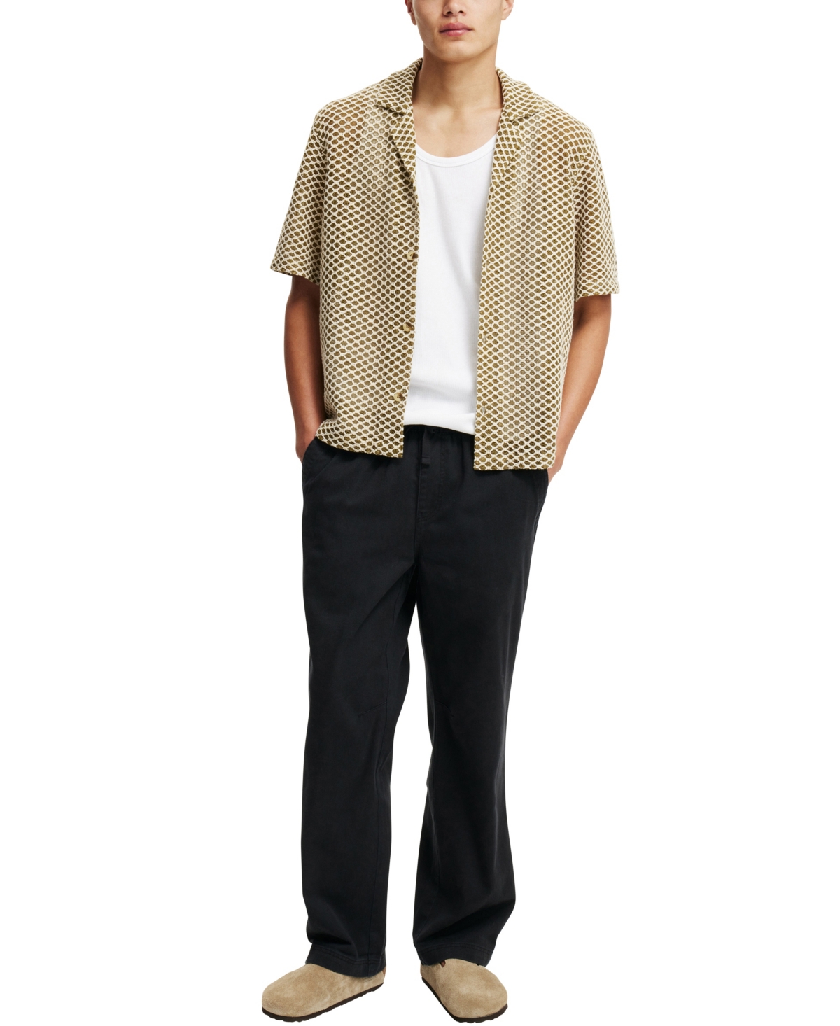 Shop Cotton On Men's Everyday Casual Pant In Black