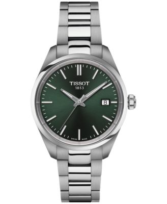 Tissot - Women's Swiss PR 100 Stainless Steel Bracelet Watch 34mm