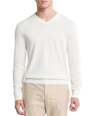 Men s Regular Fit V Neck Sweater